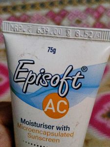 Episoft AC Moisturiser Sunscreen
