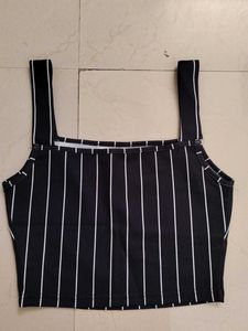 Striped Crop Top