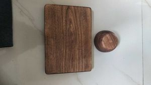 Wooden Tray with Bowl