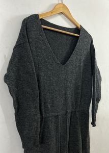 Baggy Woolen Dress
