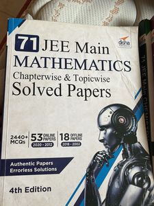 COMBO🎉JEE Main Solved Papers (Physics, Chemistry,