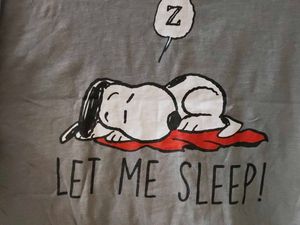 Disney Classics Cropped Snoopy Tee (M)