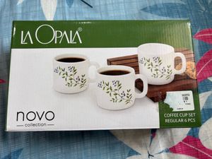 La Opala Novo Collection Coffee Cups (6 Pcs)