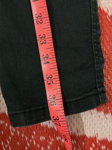 Stylish Black ankle Denim Jeans