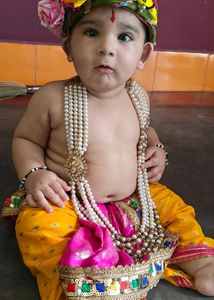 Adorable Baby Krishna Costume
