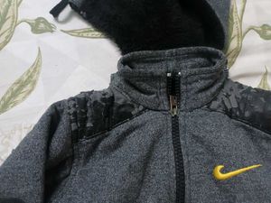 Gray Zip-Up Hoodie
