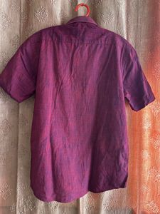 Men's Short Sleeve Button-Up Shirt
