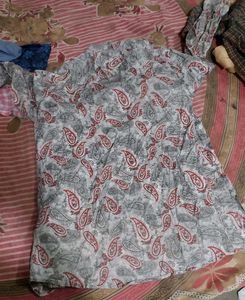 Men's Paisley Print Casual Shirt 2