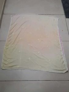 Elegant Pink  And Beige Ombre Dupatta