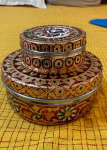 Traditional Decorative Steel Dry Fruit / Mukhwas S