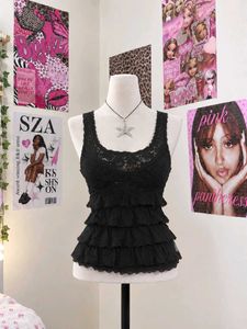Navy blue ruffle top