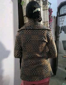 Stylish Checked Blazer