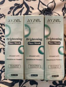 pack of 3, Brightening Face Wash