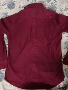 US Polo Assn. Wine/Maroon Long Sleeve Shirt