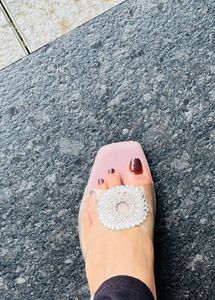 Sparkly Embellished Open Toe Heels party wear heel