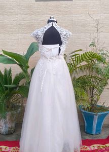 Elegant White Gown