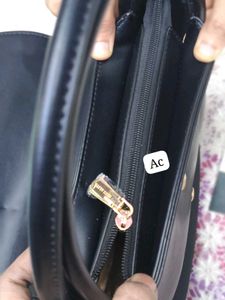 MISS ALITA Black Shoulder Bag