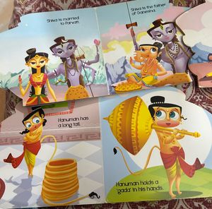 Set of 4 hardbound cut out books (3-5 year olds)