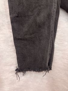 Women's Grey Skinny Mid Waist Jeans