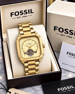 Fossil Automatic Watch - Gold &amp; Silver