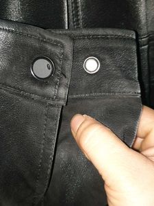 Men's Classic Black Leather Jacket