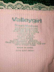 Vintage Rayno Pink Ribbed Top