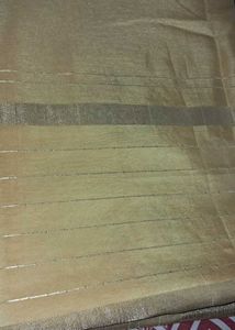 Elegant Golden Saree 💃💃