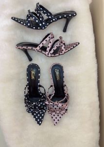 Stylish Polka Dot Heels