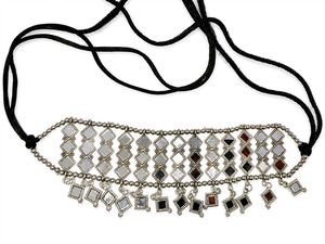 Mirror Work Choker Necklace
