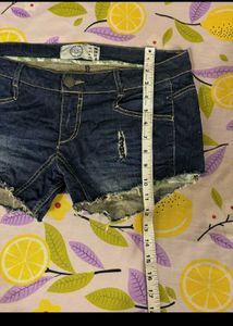 Beautiful Distressed Denim Shorts
