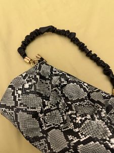 Snake Printed Handbag