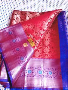 new silk saree with kurti