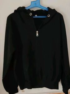 Black Zipper Hoodie/Jacket