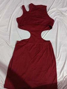 SHEIN Cut-Out Mini Dress