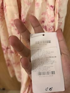 A line Printed Dress