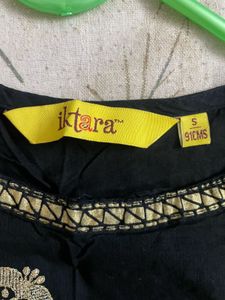 Black Kurti Brand Iktara