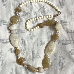 Chunky Beaded Statement Necklace