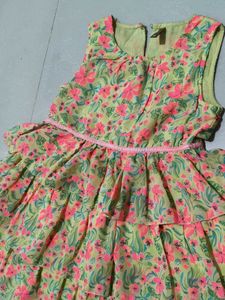 Floral Print Girls Dress