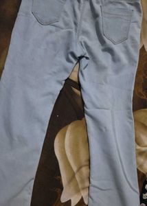 Light Wash Flared Jeans