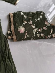 dress silk uppatta chodi