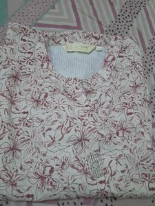 Floral Print Kurta 2xl