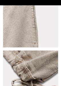 New One ZW COLLECTION LOOSE FIT LOW-RISE JEANS
