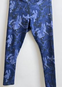 Blue Camo Leggings