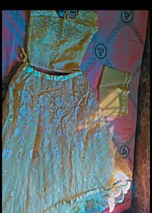 Beautiful Yellow Lehenga Choli