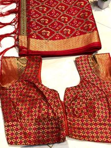 Red Saree
