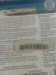 Sought After Web Development Book In Brand New Condition
