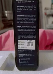 Hair Growth Oil