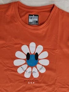 Orange T-shirt For Women - Difference Of Opinion