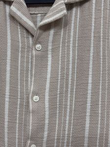 Men's Striped Short Sleeve Shirt
