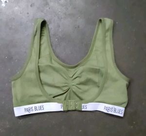 Paris Blues Sports Bra